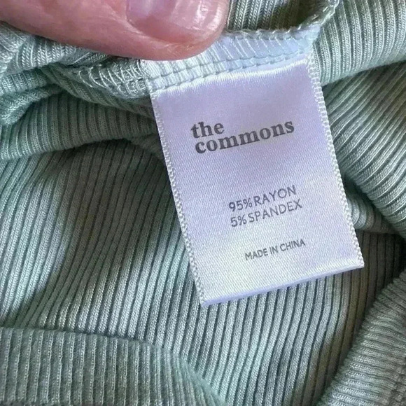 NWT Girls The Commons Stitchfix The Square Halter Tank Top Green Size Large - Picture 4 of 4